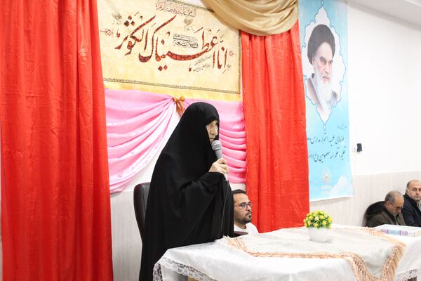 جشن ولادت حضرت فاطمه (س) در حوزه علمیه الزهرا گرمه 