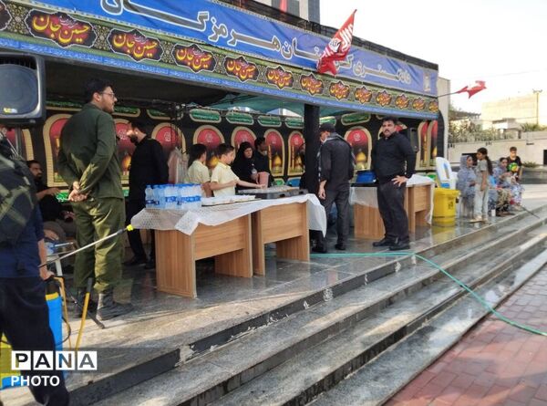 راهپیمایی جاماندگان اربعین در بندرعباس