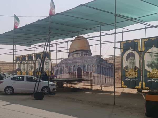 موکبی با رنگ و بوی مقاومت و شهادت 