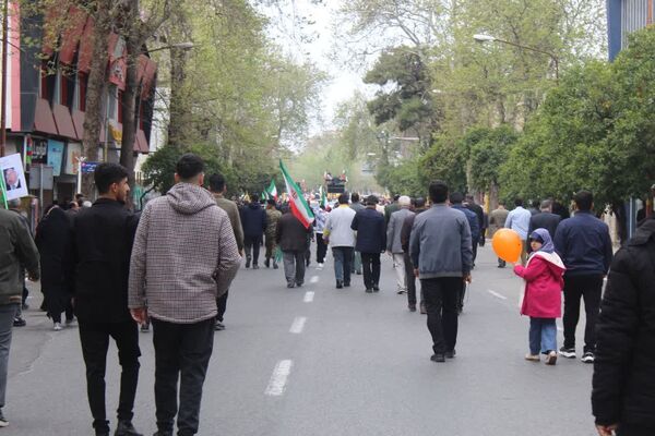 راهپیمایی روز جهانی قدس در ساری