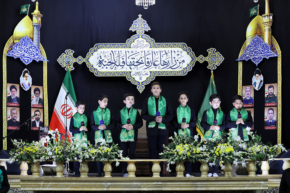 بزرگداشت شهدای خدمت با حضور خادمیاران رضوی در قم