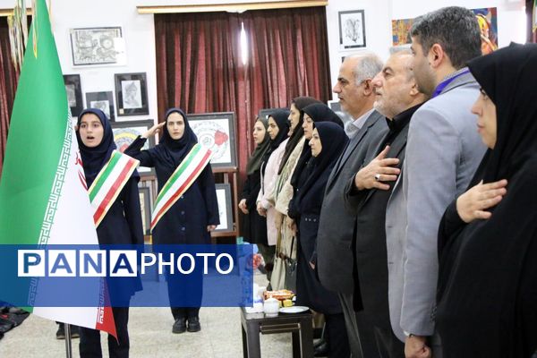 همایش «یاوران انقلاب» پیشتازان هنرستان شهریار تبریز