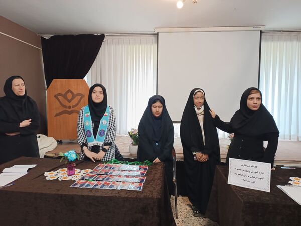  آخرین جلسه آموزش تکمیلی خبرنگاری دانش آموزان ناحیه ۳