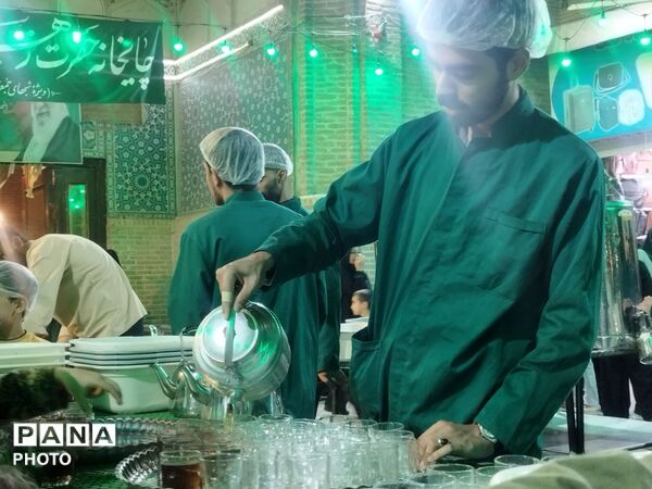 فعالیت چایخانه حضرت زهرا(س) در قاب پانا 