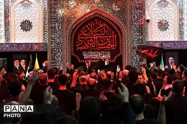 عطر عزاداری دهه اول محرم در حرم حضرت عبدالعظیم حسنی علیه‌السلام شهرری 