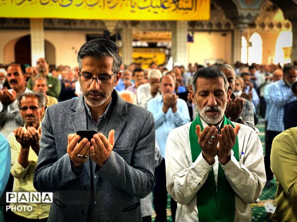 اقامه نماز عید سعید قربان در کاشمر