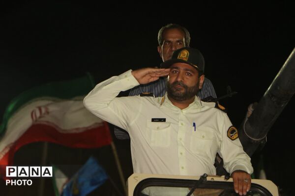 حماسه جان‌فدایان ‌فهرجی در اجتماع امام رضایی‌ها‌
