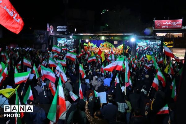 خروشان جمعیت در سراسر مناطق تهران