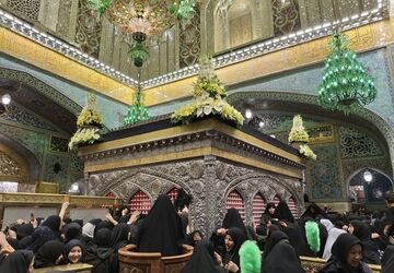 آستان مطهر رضوی، غرق در شکوه سوگ و ارادت؛ روایت حرم ثامن الائمه(ع) همزمان با شهادت ایشان