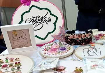 بازارچه کسب‌وکار دانش‌آموزی در آموزشگاه موفقیان