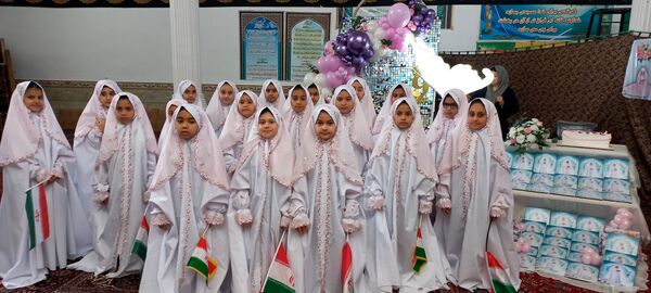 جشن تکلیف دختران در شهر قاضی