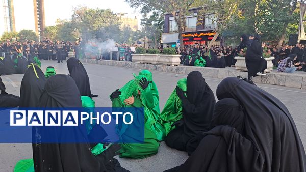 برپایی مراسم خیمه سوزان عصر عاشورا به یاد خاندان پاک اباعبدالله(ع)