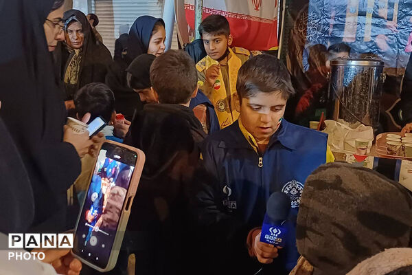 موکبی از جنس دانش‌آموز خبرنگاران پانا شهرستان بجنورد 