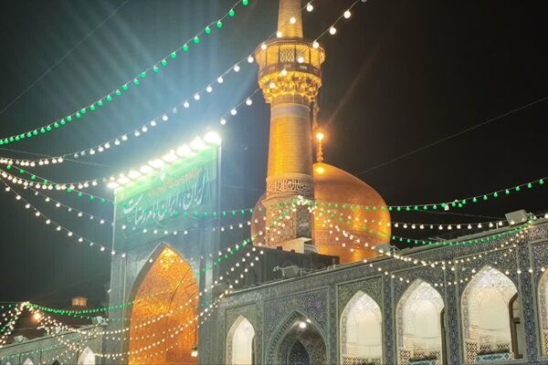قاب های ماندگار از حرم امام رئوف در ایام دهه کرامت