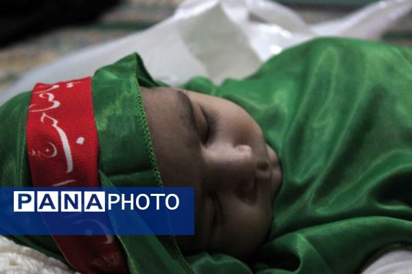 اجتماع بزرگ شیرخواران حسینی در گچساران 