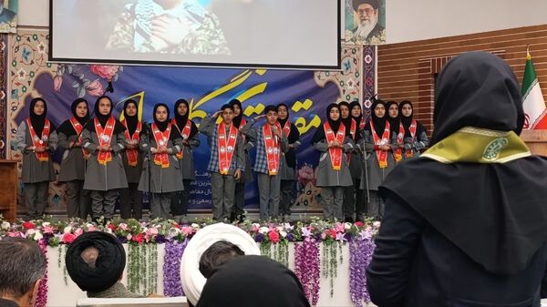 افتتاح سالن اجتماعات شهید احسان قد بیگی اردوگاه فرهنگی و تربیتی امیرکبیر (باغک شازند)