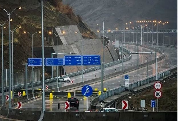 انسداد پنج روزه بخشی از قطعه دوم آزادراه تهران- شمال از امروز