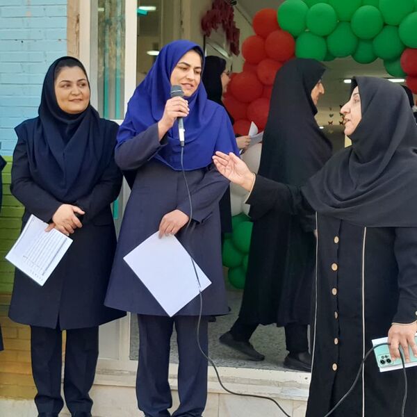 آیین بازگشایی سال تحصیلی جدید در دبستان ایثار تفت