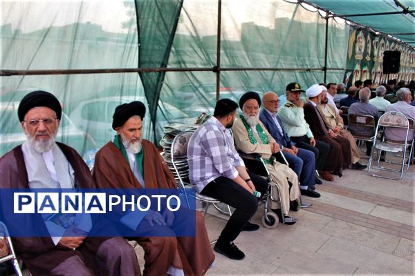 آیین سالگرد شهید آیت الله سعیدی و شهدای سادات استان قم 