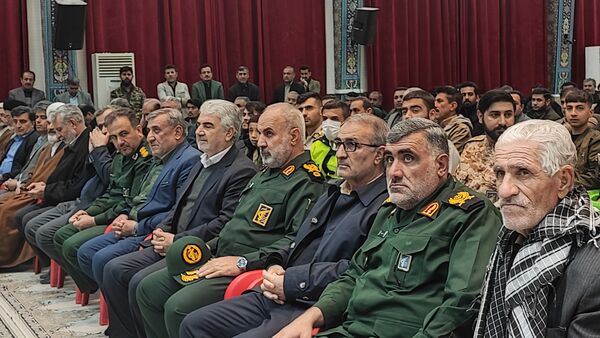 وداع با پیکر مقدس شهید مرزبان