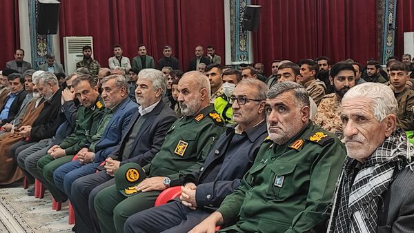 وداع با پیکر مقدس شهید مرزبان