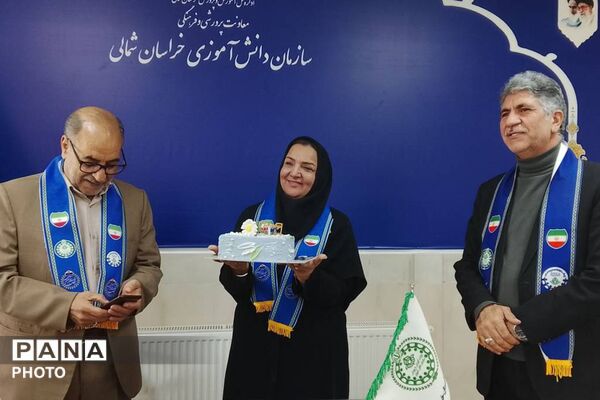 مراسم سالروز تاسیس سازمان دانش آموزی در خراسان شمالی