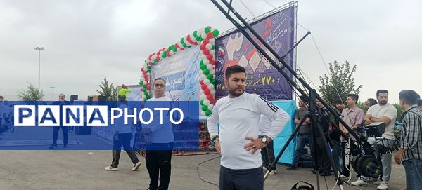 جلوه‌هایی از ورزش صبحگاهی همگانی در آشخانه 