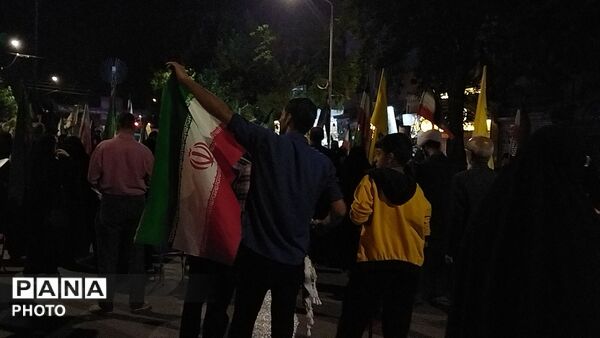هشتاد و پنجمین شب از شب های مقاومت نیشابور در قاب پانا 