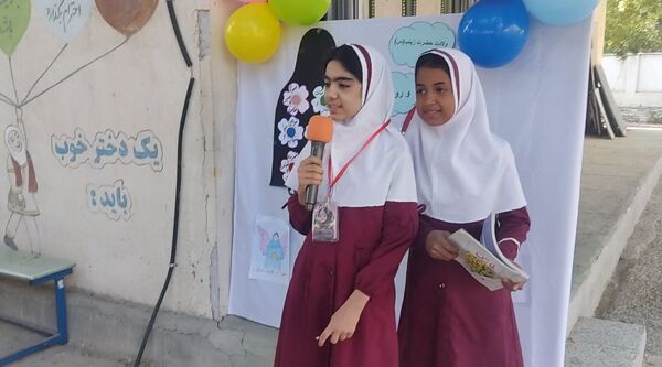 جشن روز پرستار در مدرسه مولوی فین