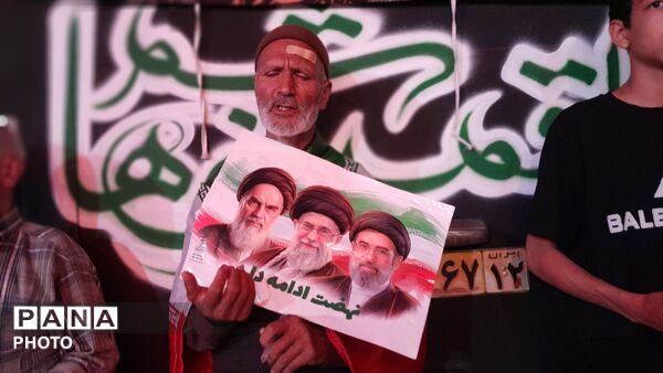 طنین نوای ماتم در قلب نیشابور؛ صد و بیست و ششمین شب سوگواری برای رهبر شهید