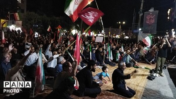 شب های مقاومت در بلوار فضل نیشابور 