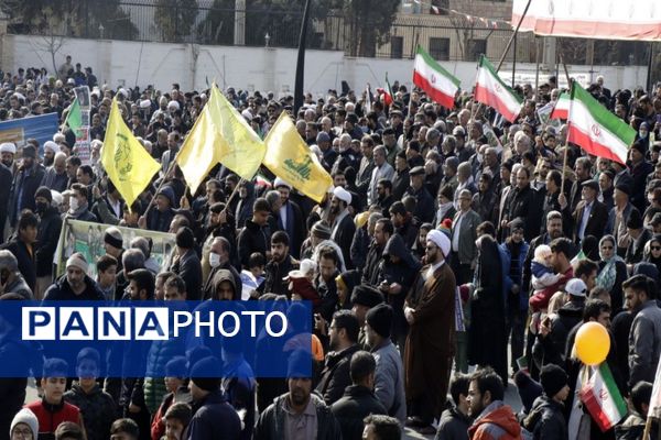 راهپیمایی ۲۲ بهمن در شهرستان پاکدشت 