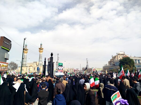 مردم در راهپیمایی ۲۲ بهمن، بار دیگر اتحاد خود را نشان دادند