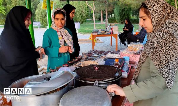 برگزاری همایش پیاده روی خانوادگی در باغ بانوان نجف آباد 