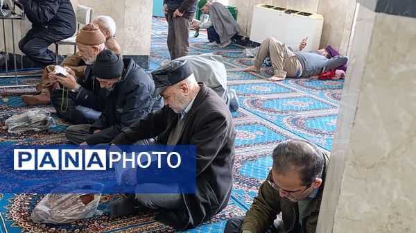 اعتکاف در مسجد جامع شهرستان نیشابور 