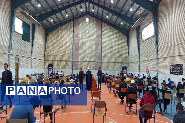 بازدیدهای ستادی از حوزه‌های برگزاری امتحانات نهایی در شهرستان فاروج 