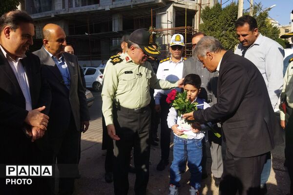 آیین بازگشایی دبستان هدف شیراز