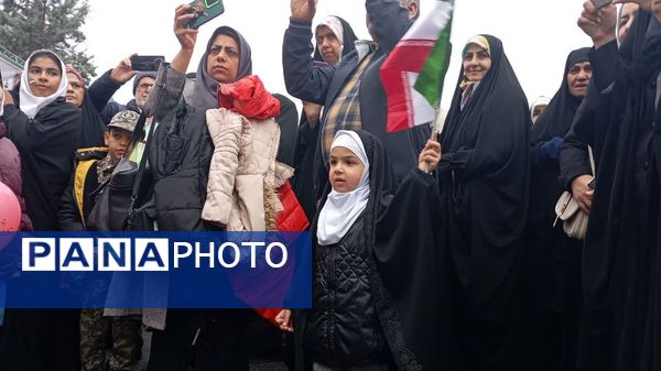 راهپیمایی ۲۲ بهمن در گلستان