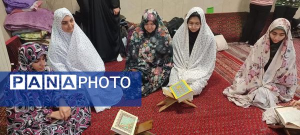 جلوه بندگی در محراب نوجوانی؛ اعتکاف دختران در مسجد حضرت محمد(ص)