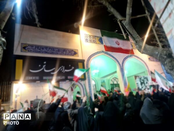 حضور فعال مردم مشهدی در تجمع های سطح شهر 