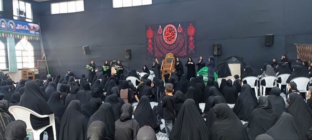 آیین معنوی شیرخوارگان حسینی در روستای بزنجرد شهرستان خلیل آباد