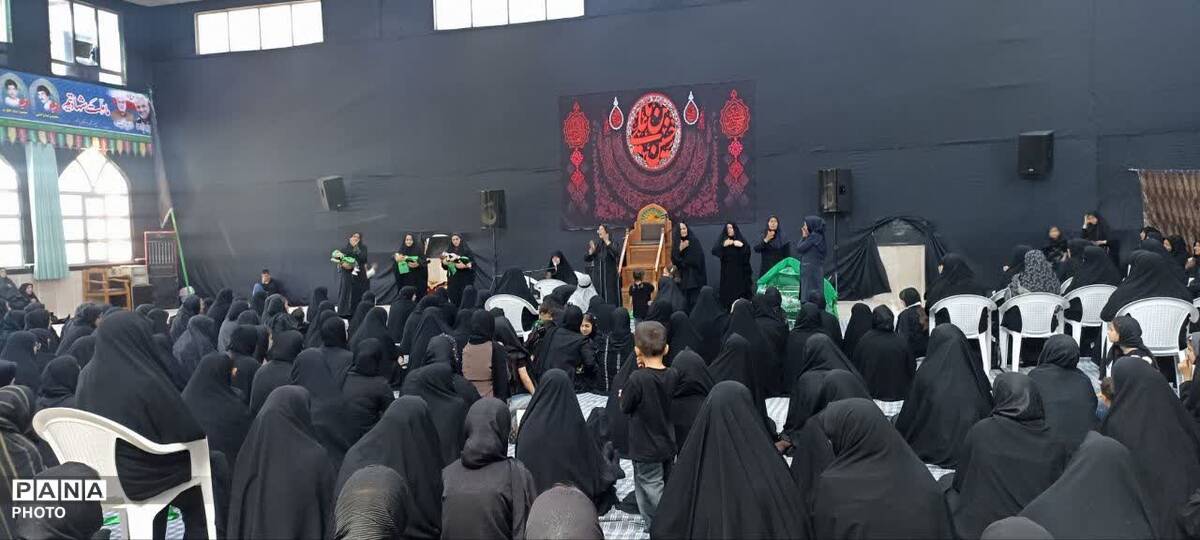 آیین معنوی شیرخوارگان حسینی در روستای بزنجرد شهرستان خلیل آباد