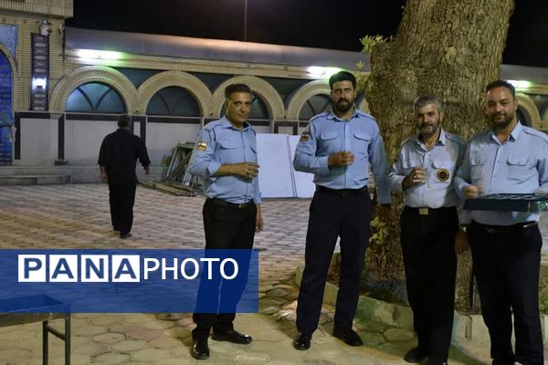 عزاداری ماه صفر در حسینیه محله قاضی شهرستان‌دماوند 