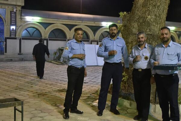عزاداری ماه صفر در حسینیه محله قاضی شهرستان‌دماوند 