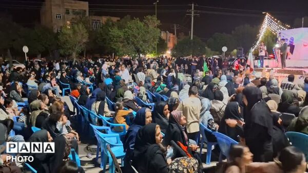 جشن وصال در تجمع حماسی