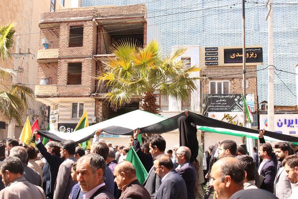مردم ایلام، در روز جهانی قدس، جنایات صهیونیست‌ها را محکوم کردند
