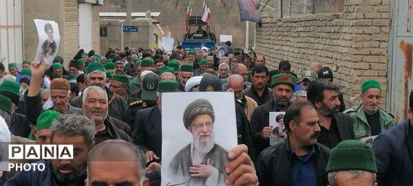 راهپیمایی روز جهانی قدس در شهر بار نیشابور