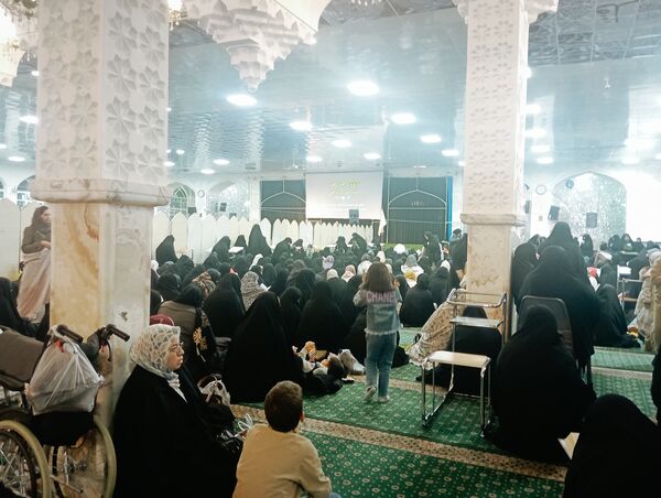 تلاوت دعای کمیل در شهرستان کاشمر