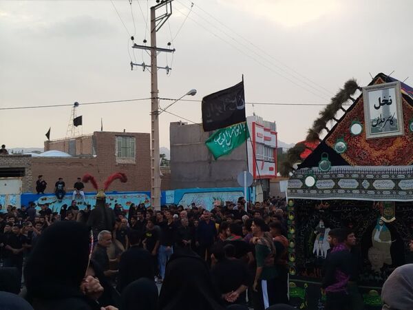 حرکت دسته بنی اسد در روستای فدافن