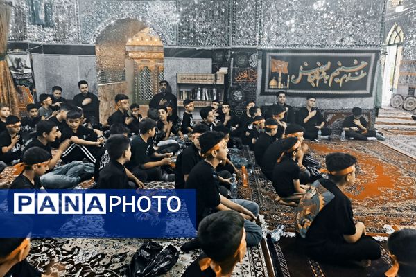 دوازدهمین دوره سوگواری سراسری احلی من العسل با حضور نوجوانان حسینی در شهرستان قرچک 